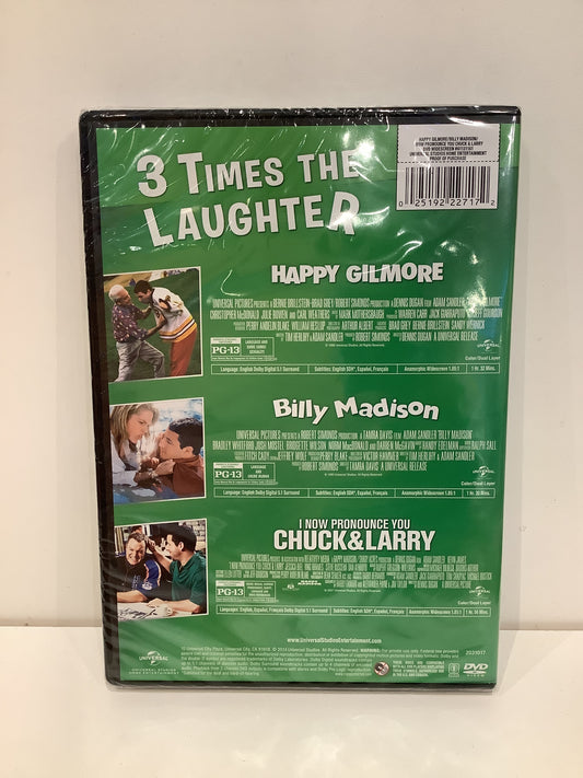 Happy Gilmore / Billy Madison / I Now Pronounce You Chuck & Larry - DVD