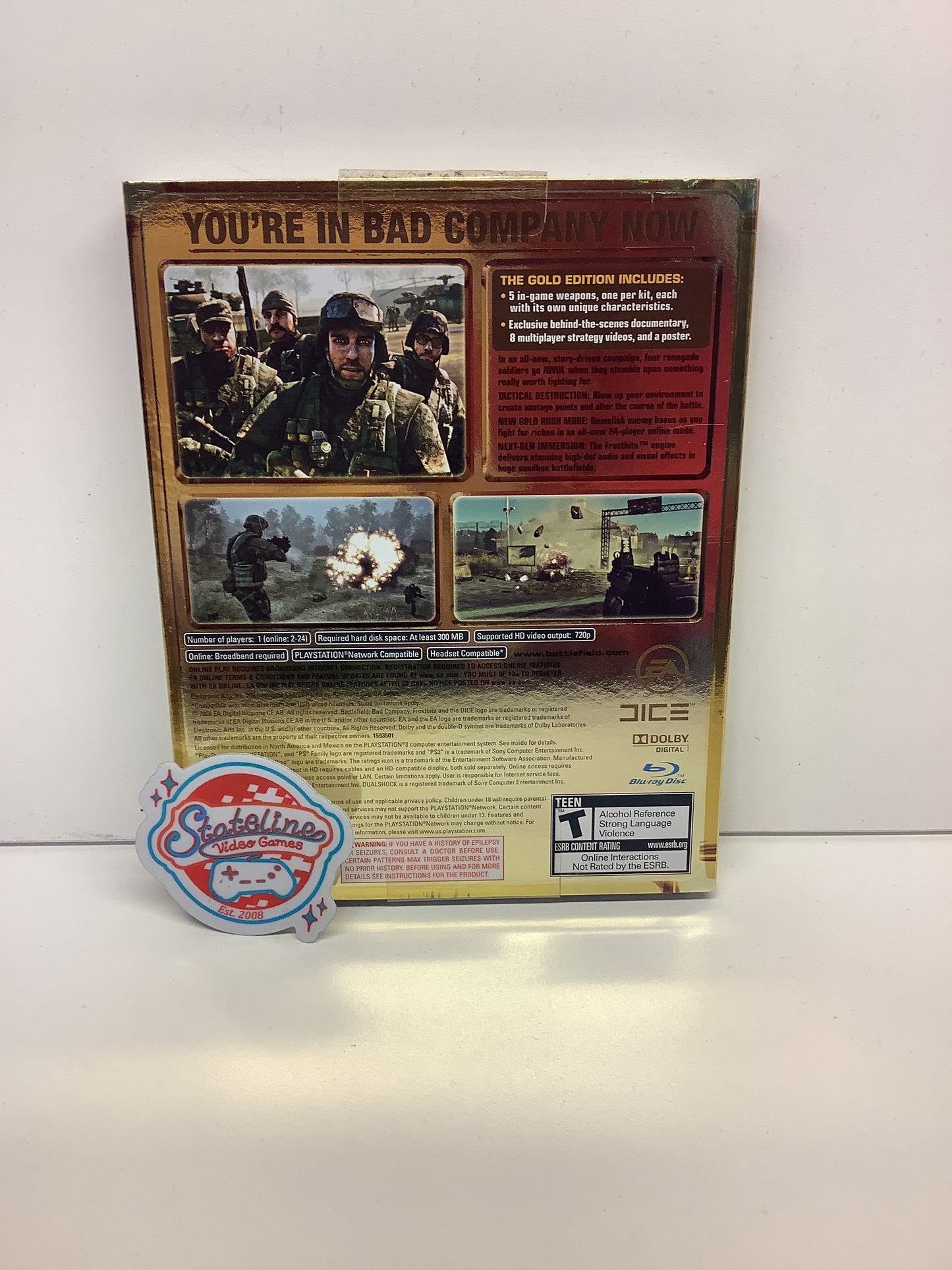 Battlefield Bad Company Gold Edition - Playstation 3