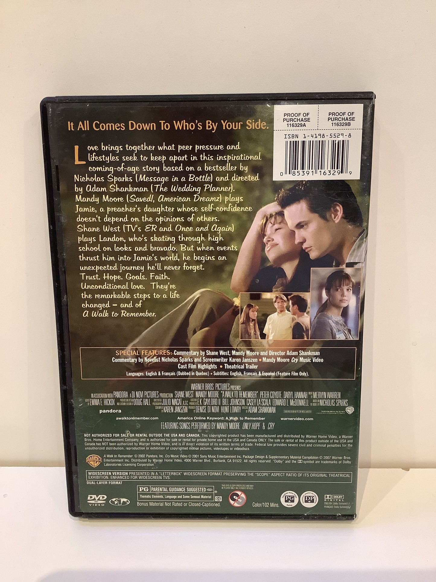 A Walk to Remember - DVD