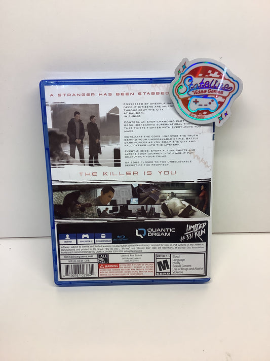 Indigo Prophecy - Playstation 4