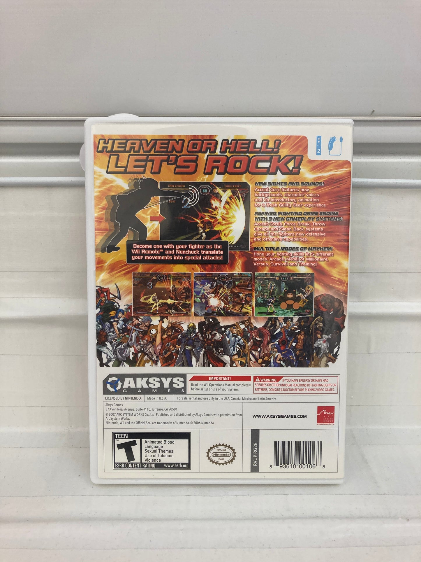 Guilty Gear XX Accent Core - Wii