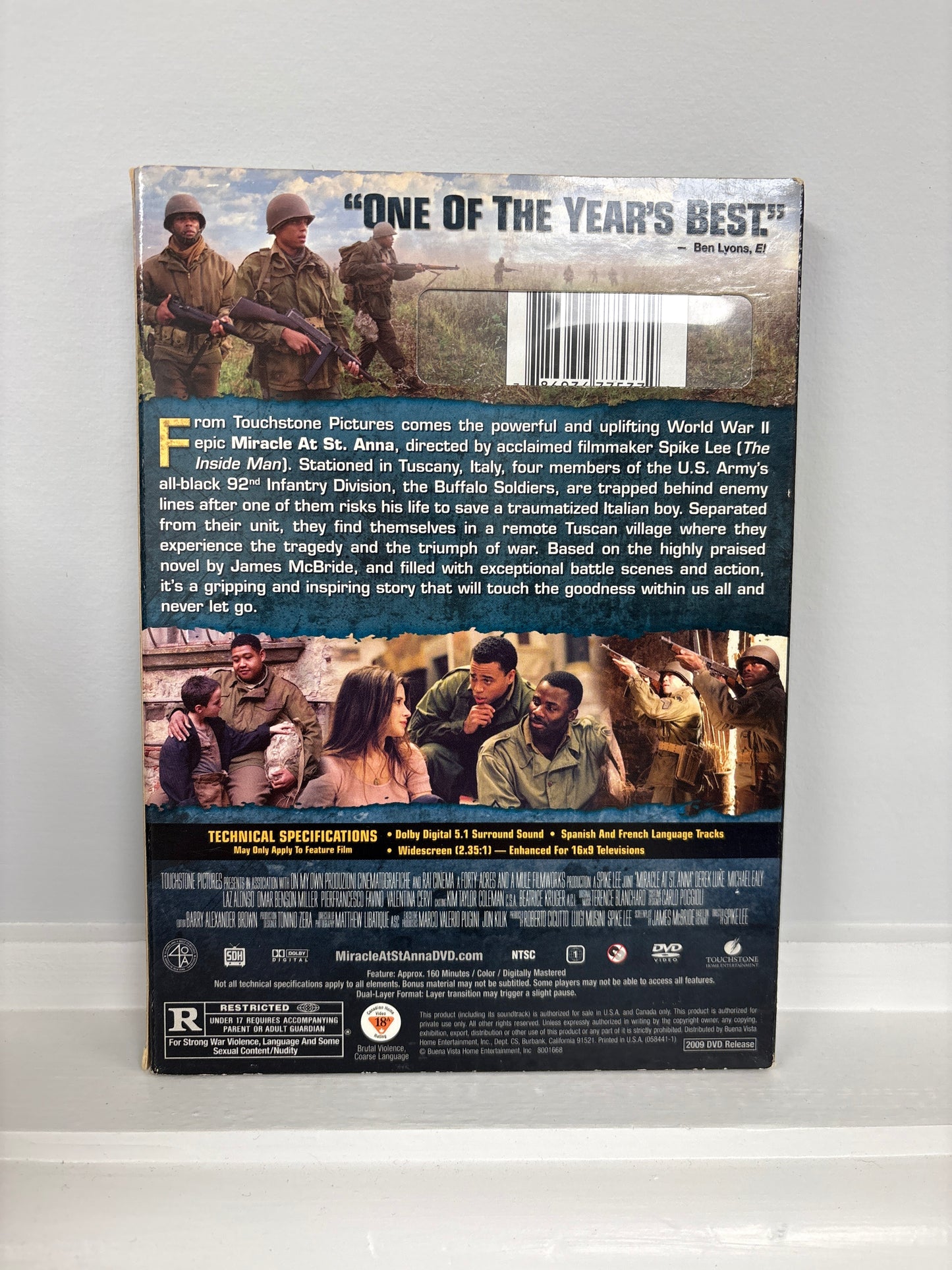 Miracle at St. Anna - DVD