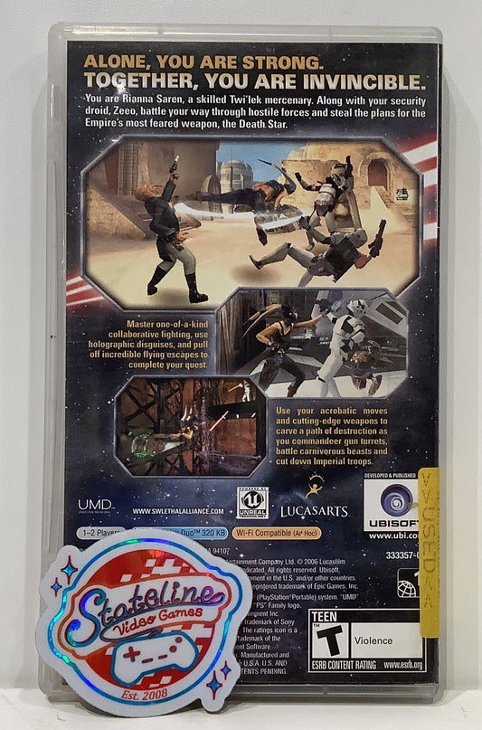 Star Wars Lethal Alliance - PSP