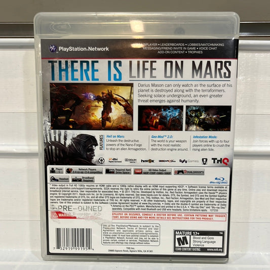 Red Faction: Armageddon - Playstation 3