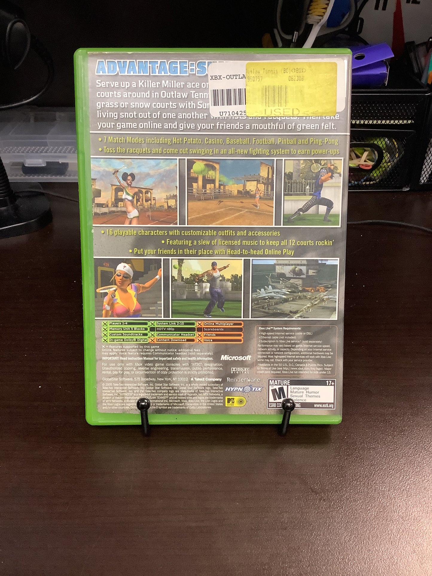 Outlaw Tennis - Xbox