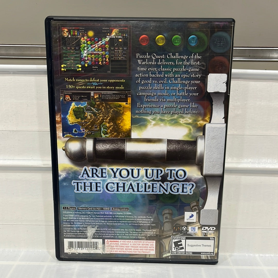 Puzzle Quest Challenge of the Warlords - Playstation 2