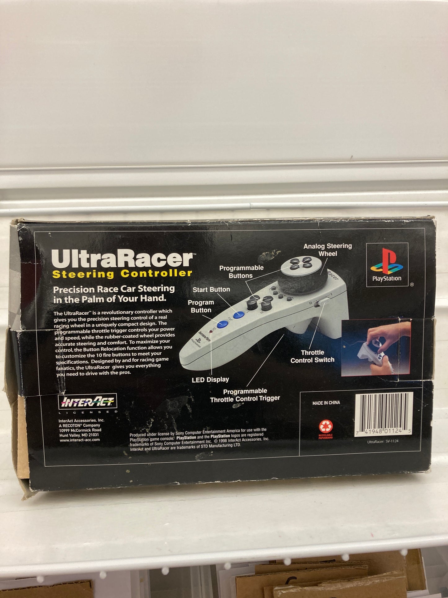Ultra Racer Controller - Playstation