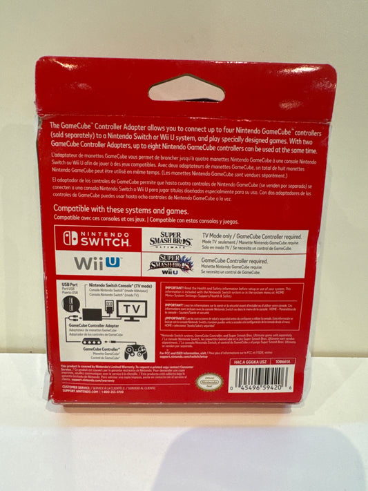 GameCube Controller Adapter - Nintendo Switch