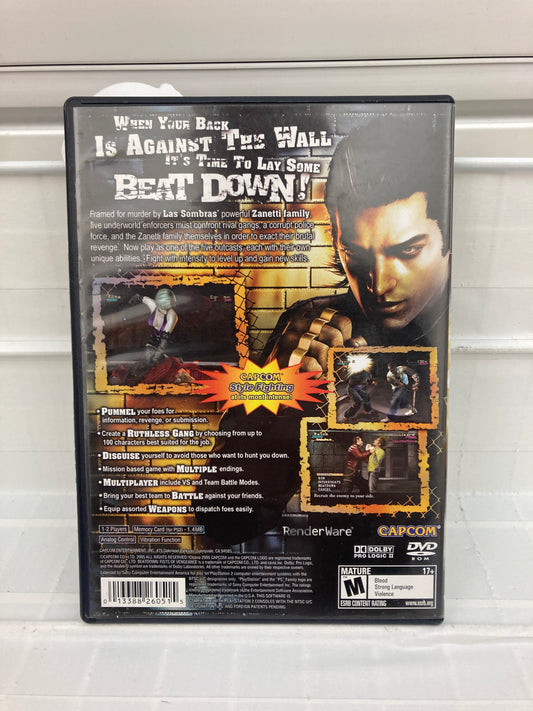 Beat Down Fists of Vengeance - Playstation 2