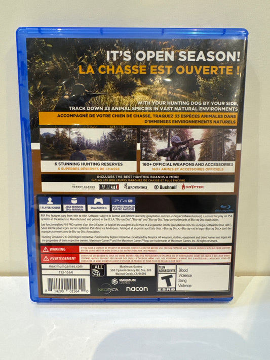 Hunting Simulator 2 - Playstation 4