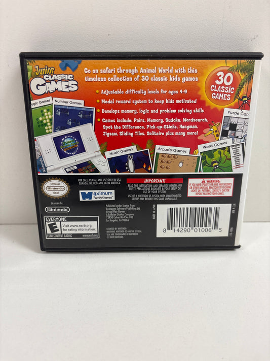 Junior Classic Games - Nintendo DS