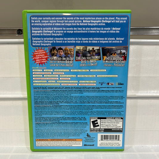 National Geographic Challenge - Xbox 360