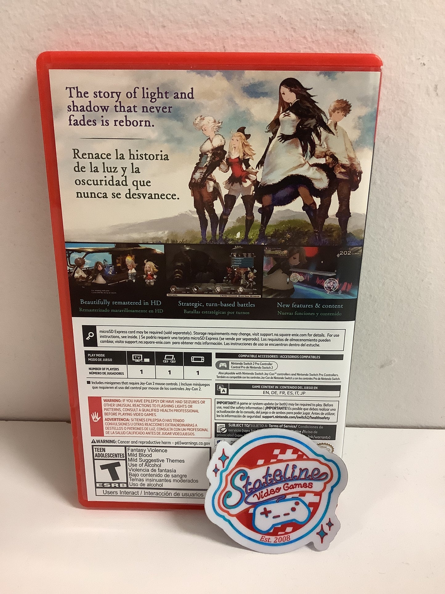 Bravely Default: Flying Fairy - Nintendo Switch 2