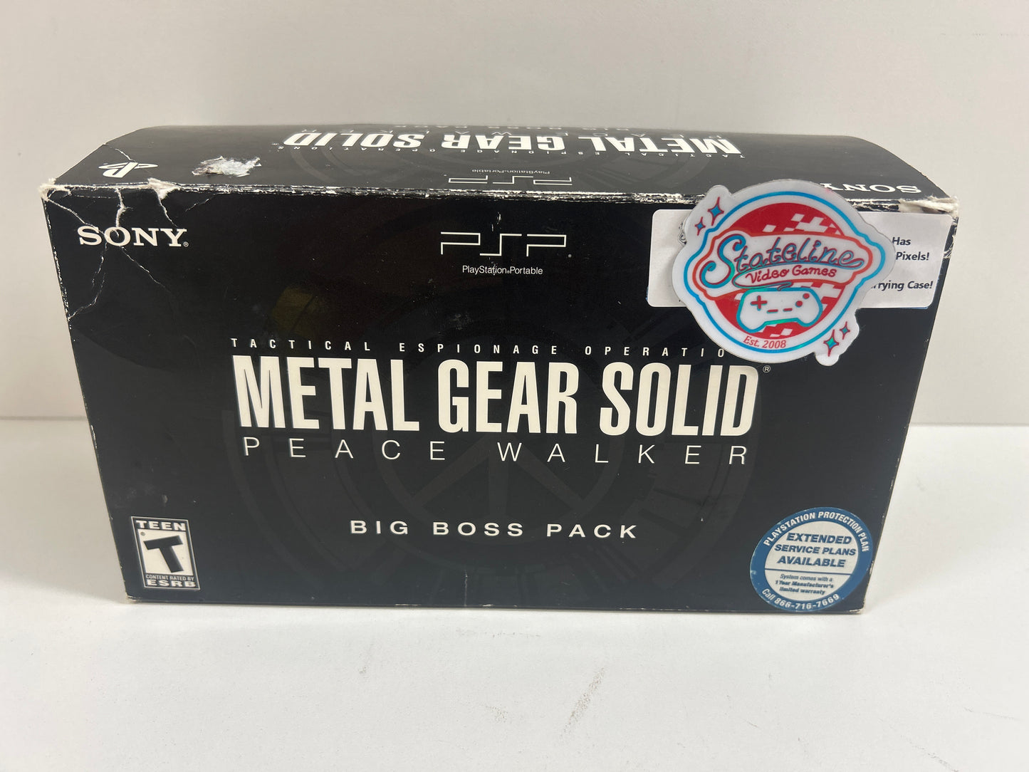 PSP 3000 Limited Edition Metal Gear Big Boss Bundle - PSP