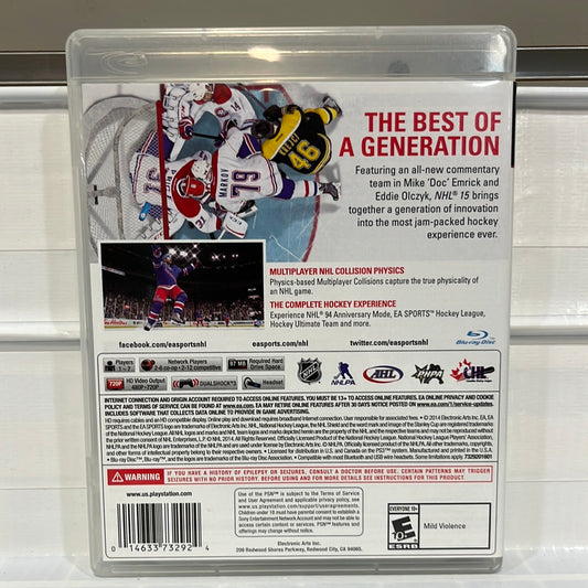 NHL 15 - Playstation 3