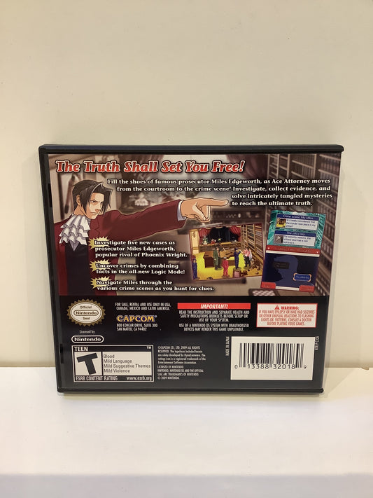 Ace Attorney Investigations: Miles Edgeworth - Nintendo DS