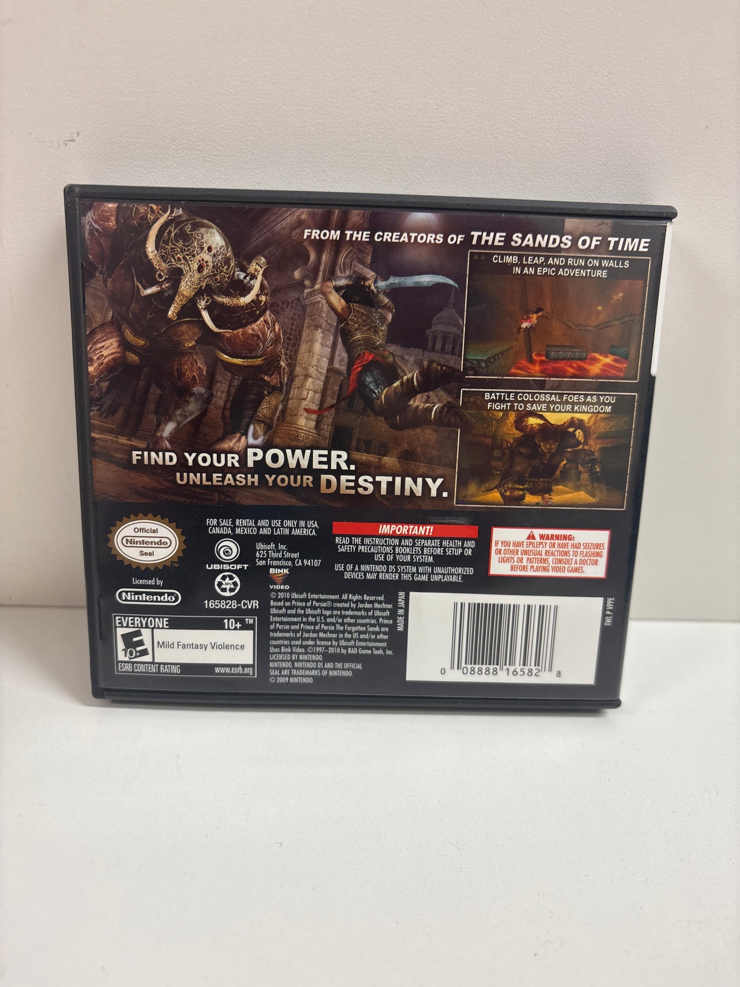 Prince of Persia: The Forgotten Sands - Nintendo DS