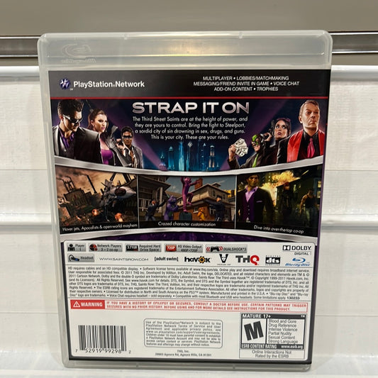 Saints Row: The Third - Playstation 3