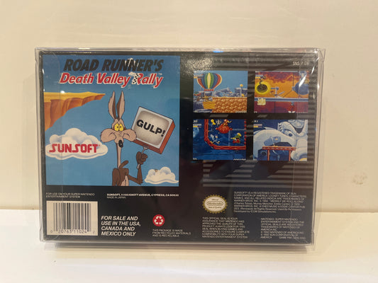 Road Runner's Death Valley Rally - Super Nintendo