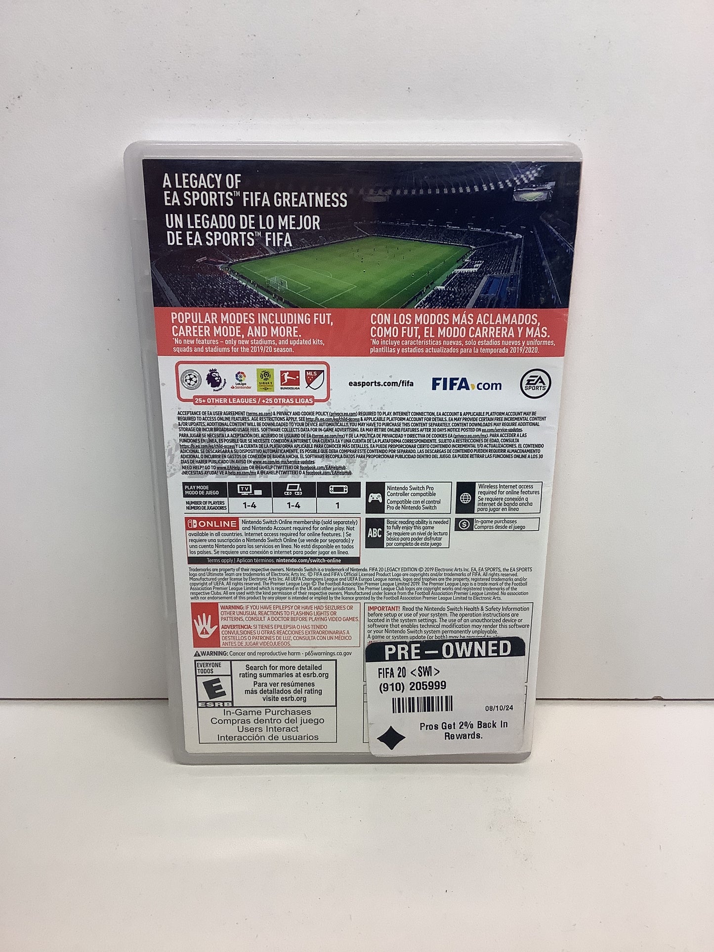 FIFA 20 - Nintendo Switch