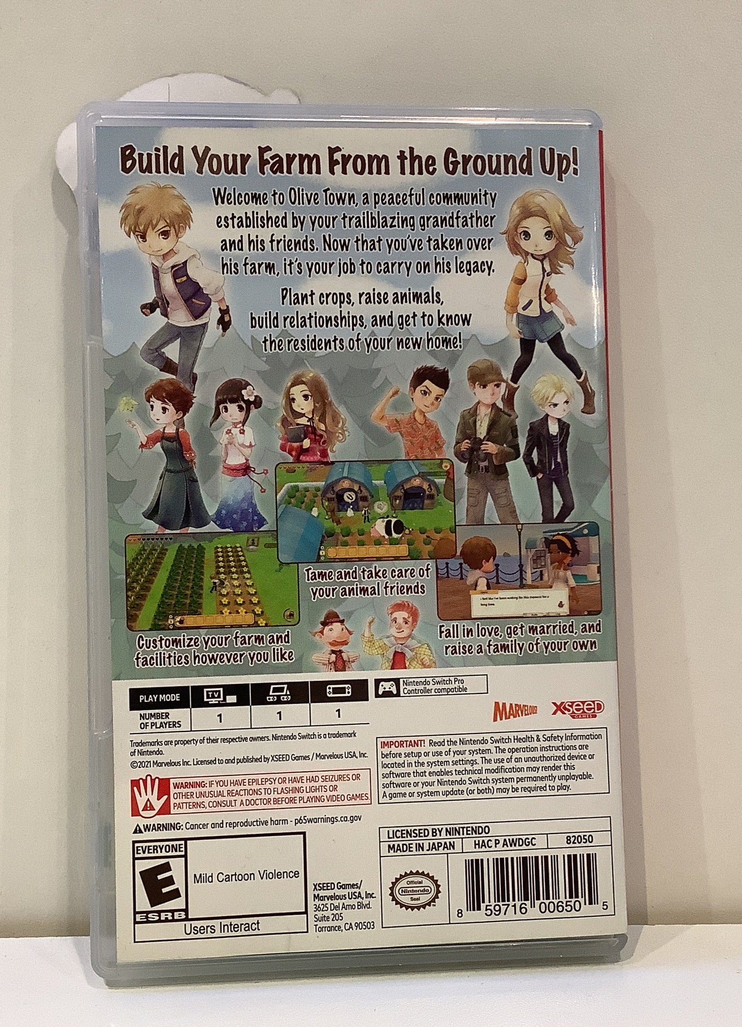 Story of Seasons: Pioneers of Olive Town - Nintendo Switch