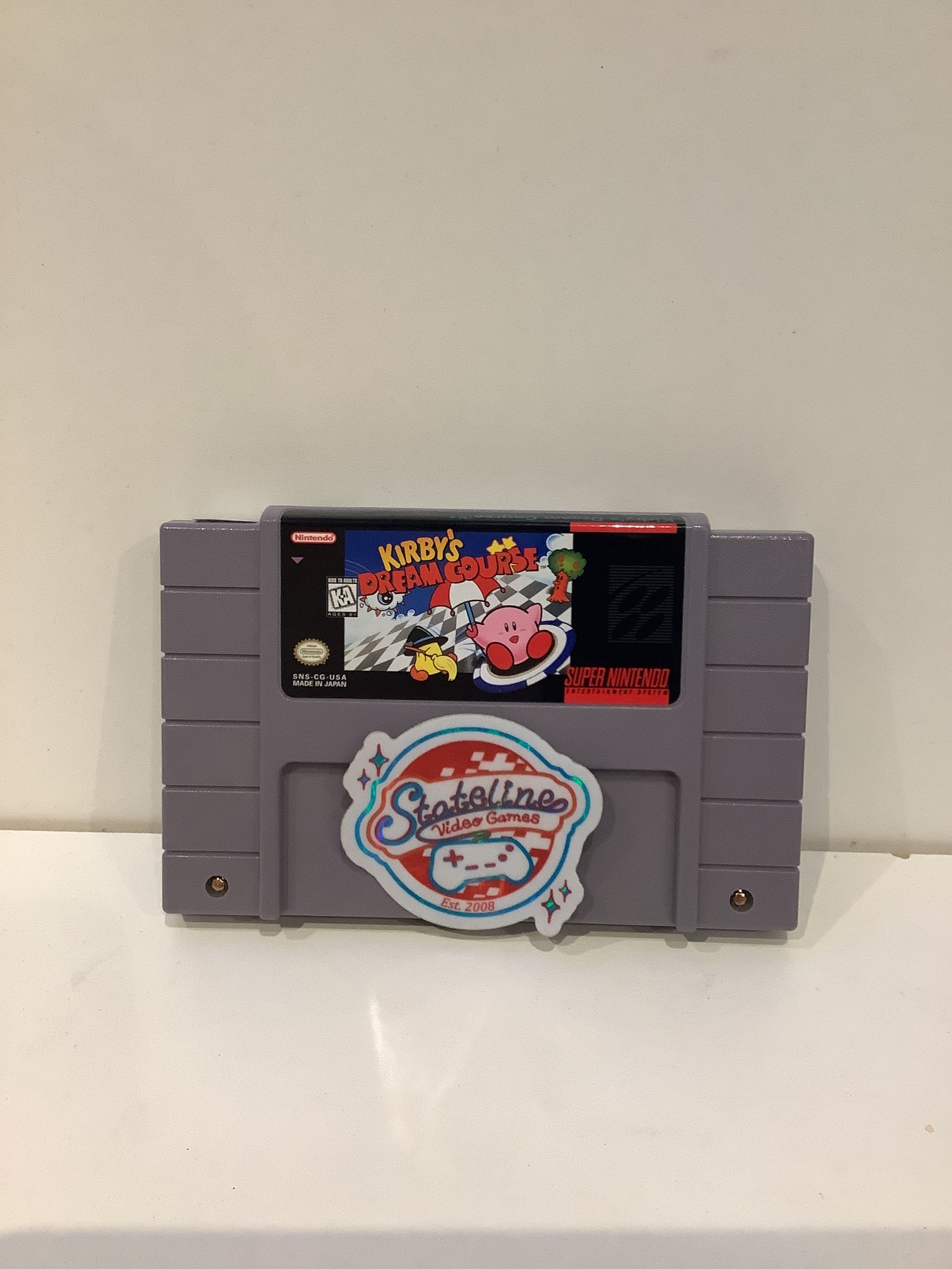 Kirby's Dream Course - Super Nintendo