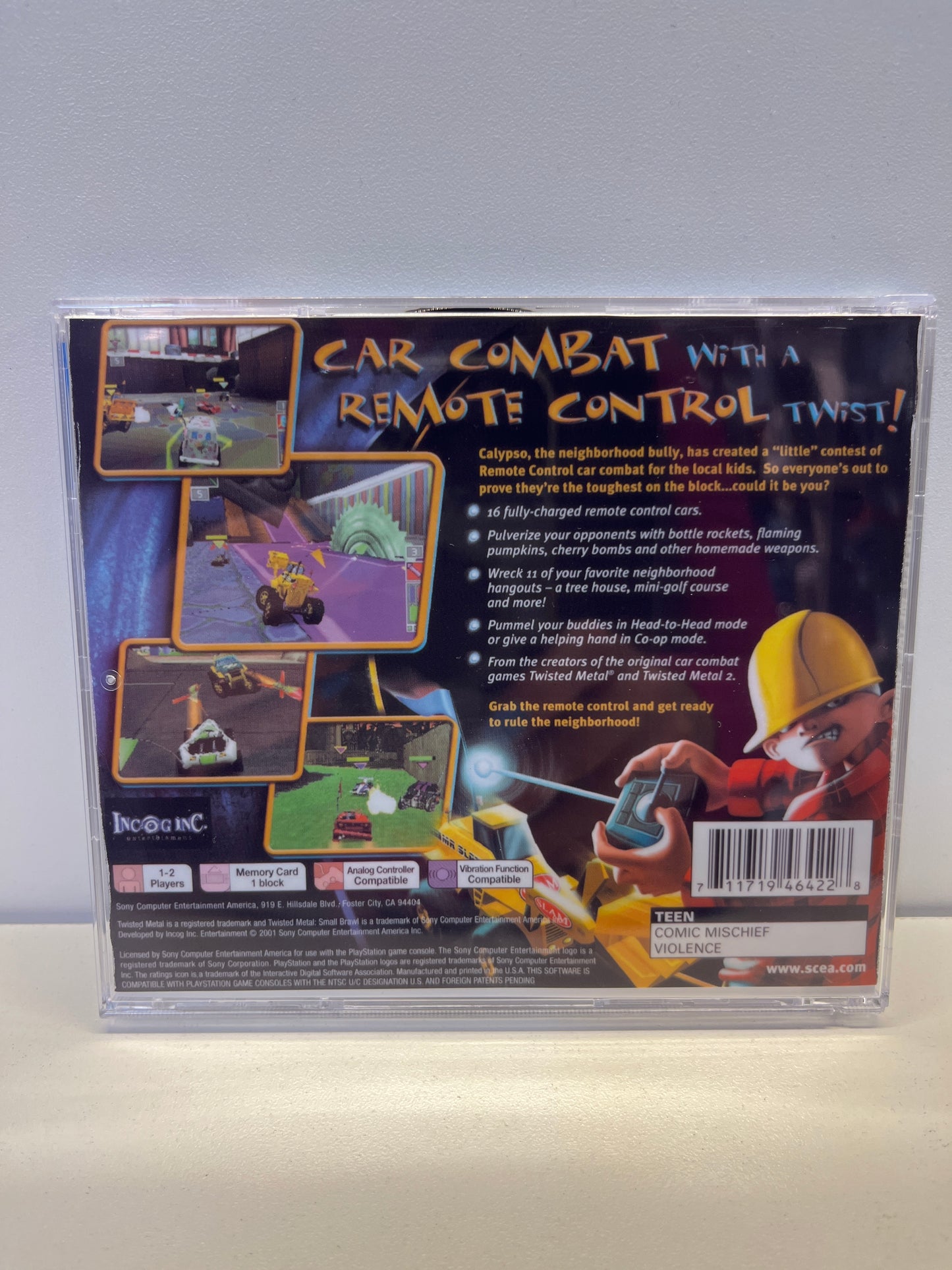 Twisted Metal Small Brawl - Playstation