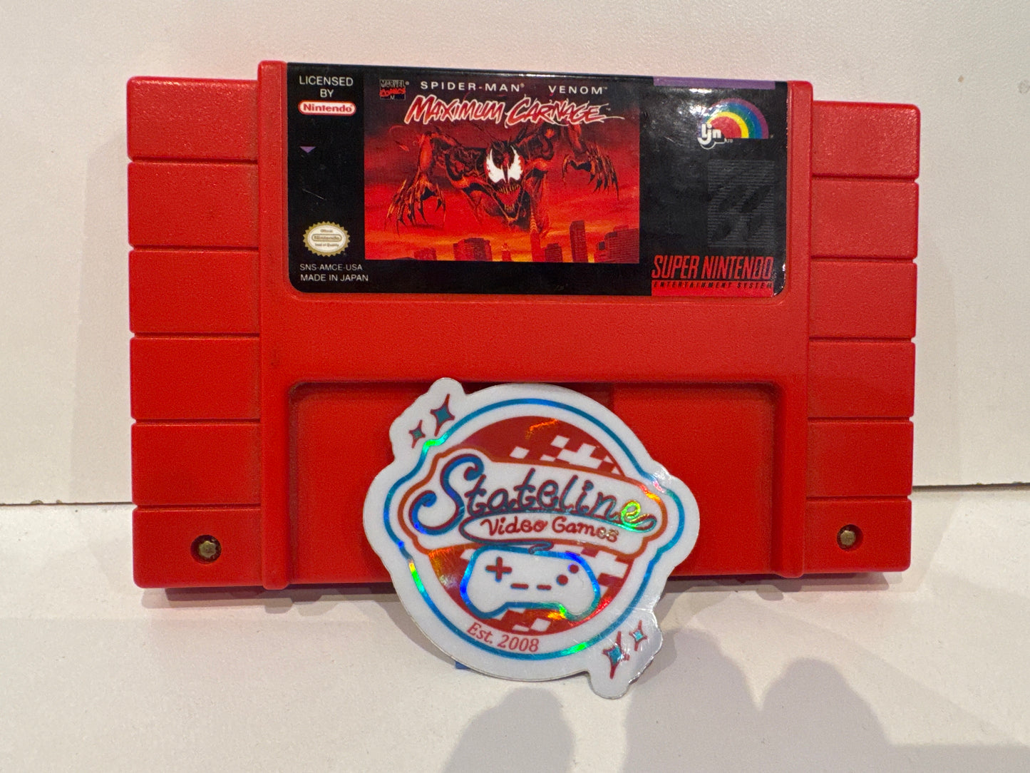 Spiderman Maximum Carnage - Super Nintendo