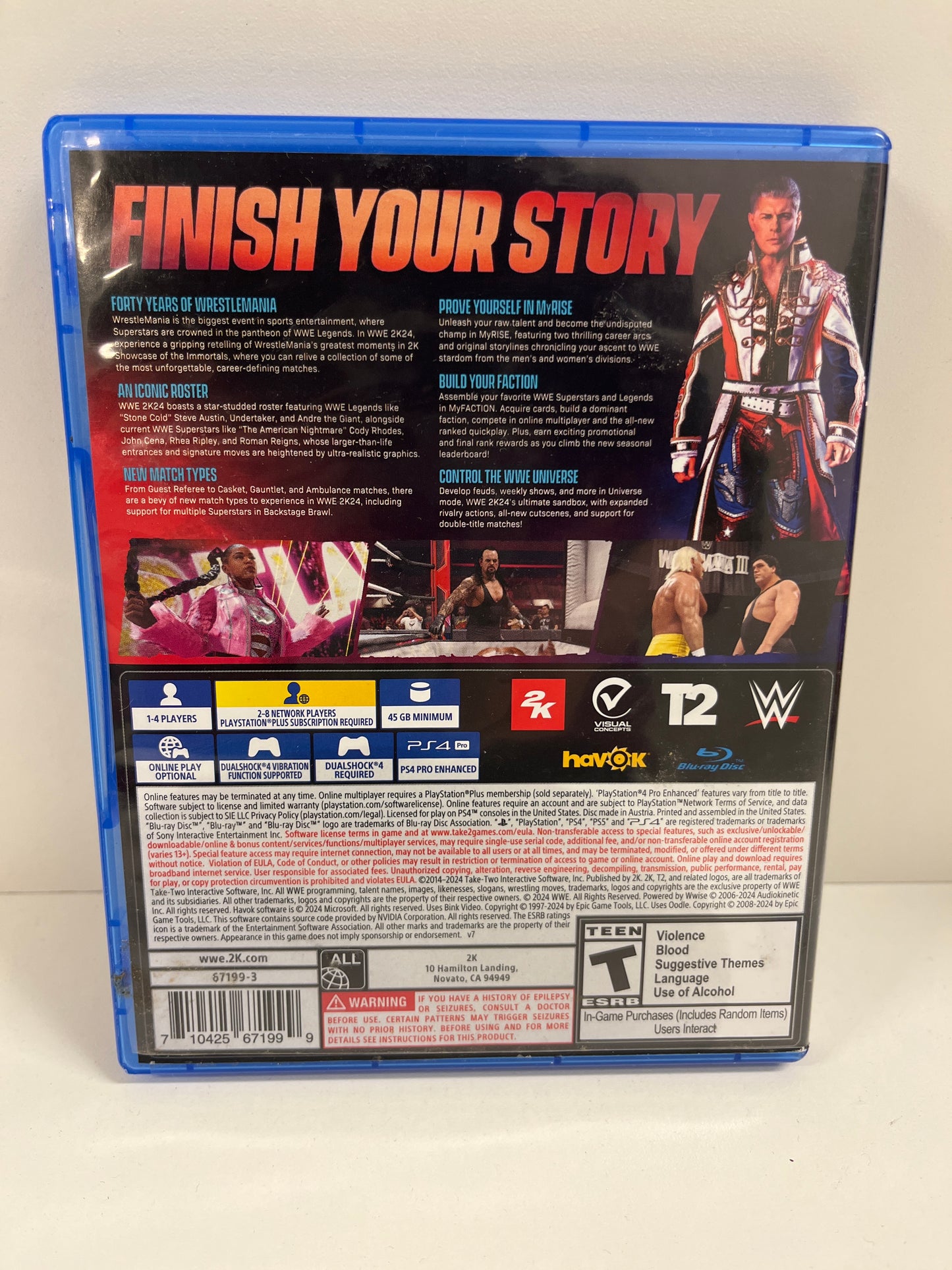 WWE 2K24 - Playstation 4