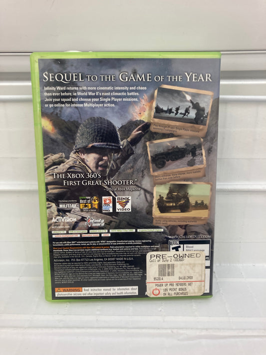 Call of Duty 2 - Xbox 360