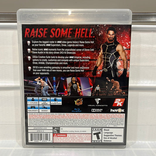 WWE 2K16 - Playstation 3