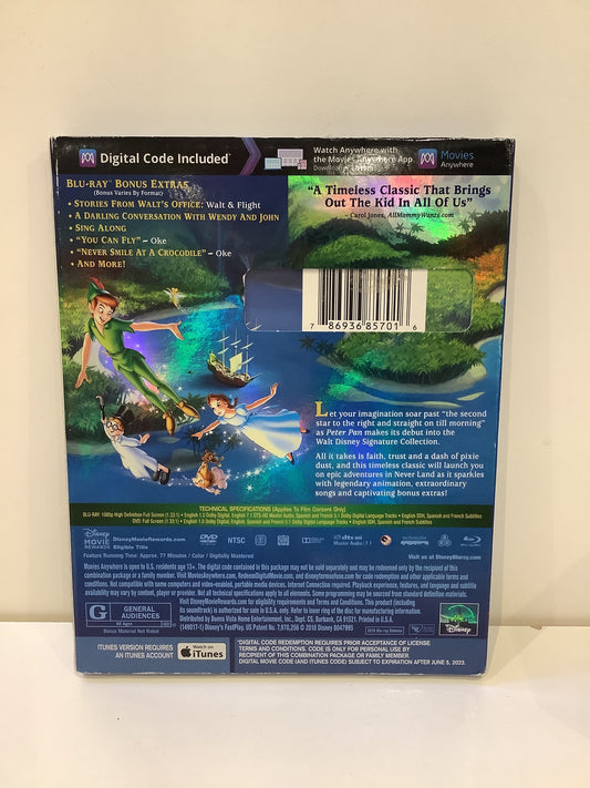 Peter Pan - Anniversary Edition - Blu-Ray
