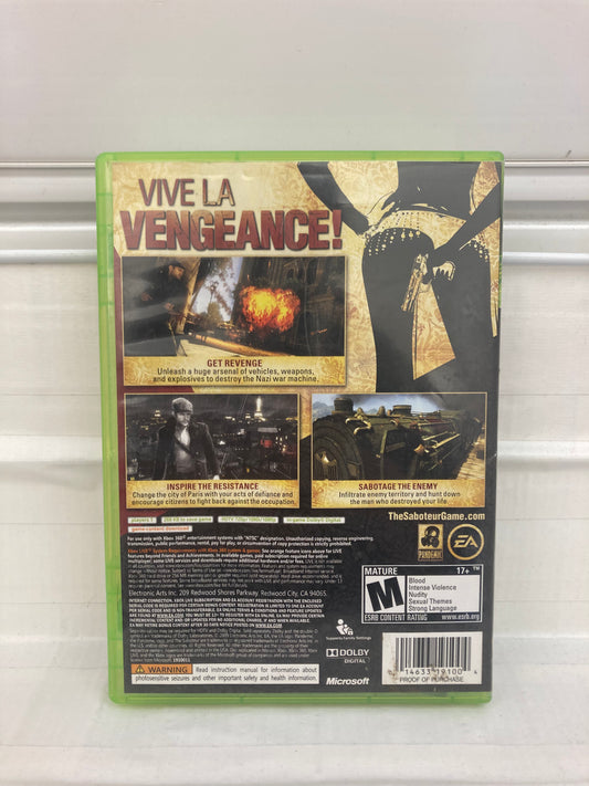 The Saboteur - Xbox 360