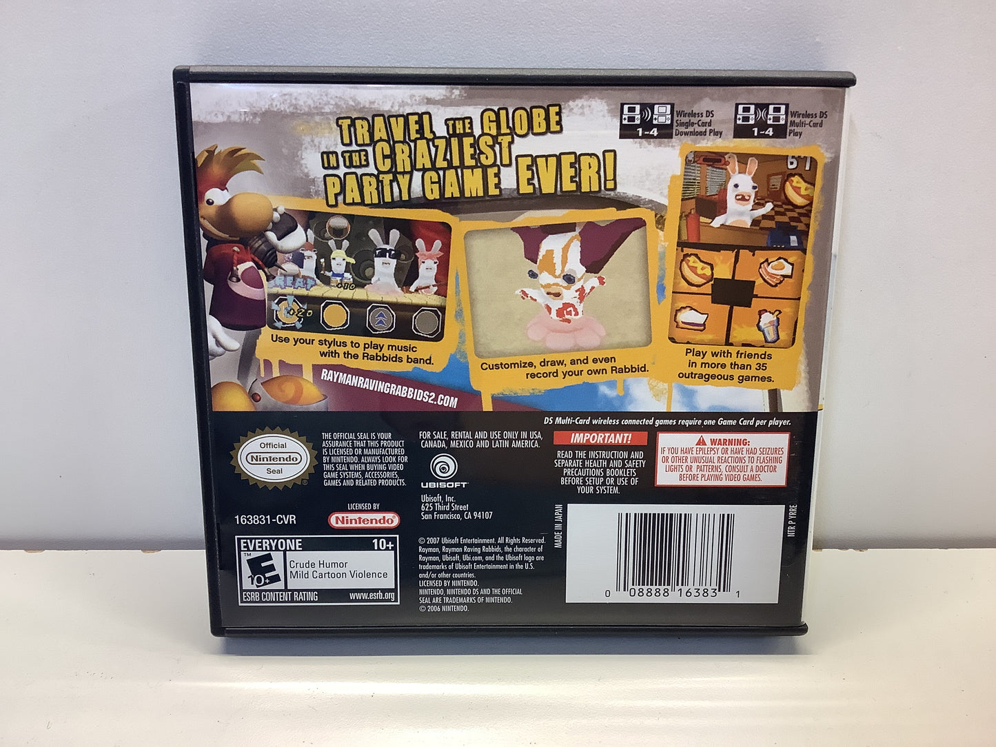 Rayman Raving Rabbids 2 - Nintendo DS