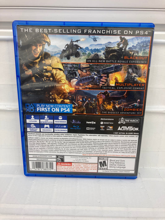 Call of Duty: Black Ops 4 - Playstation 4