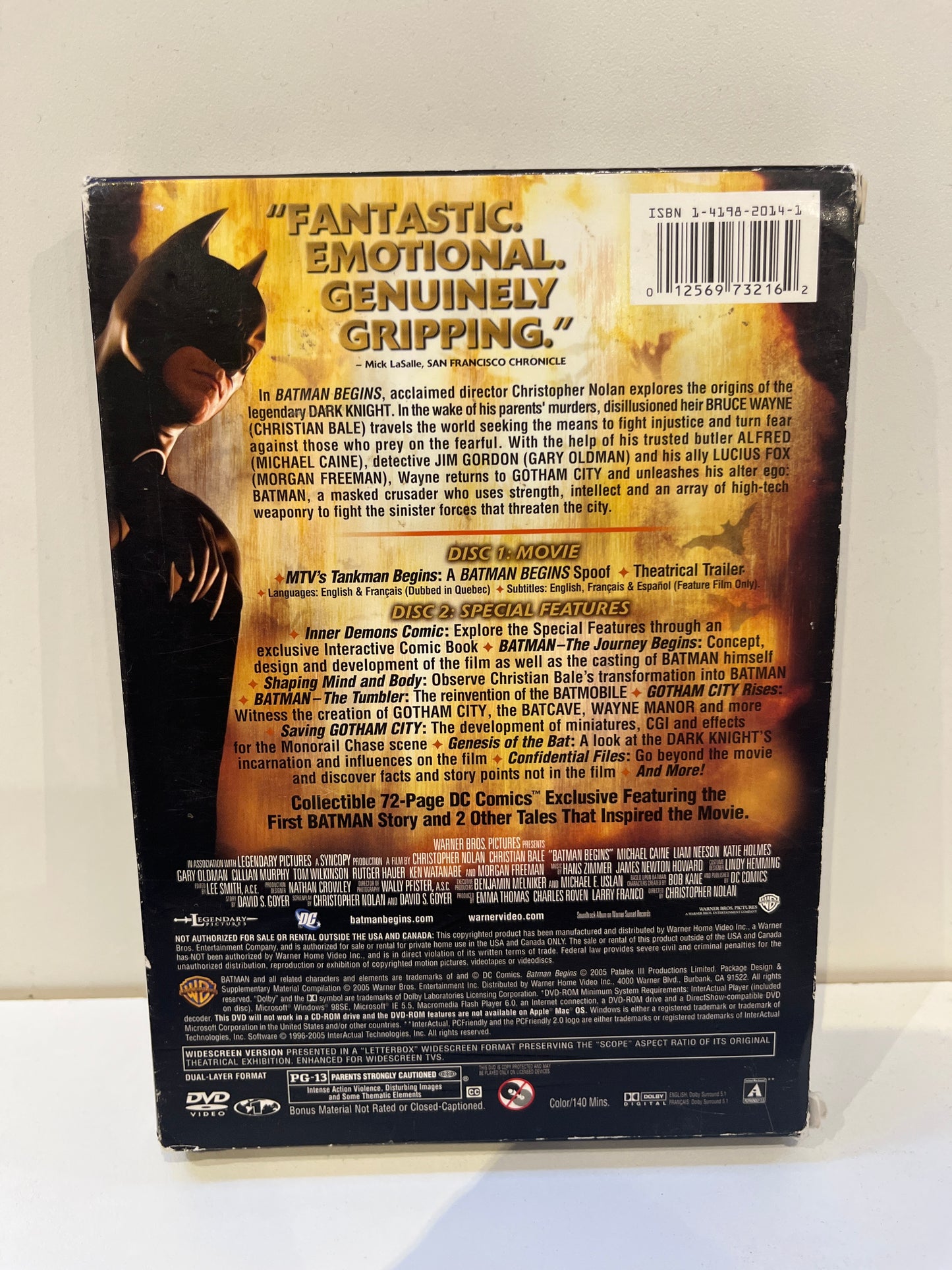 Batman Begins - 2-Disc Deluxe Edition - DVD