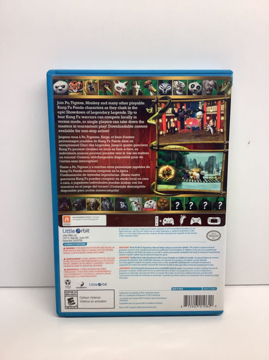 Kung Fu Panda Showdown of the Legendary Legends - Wii U