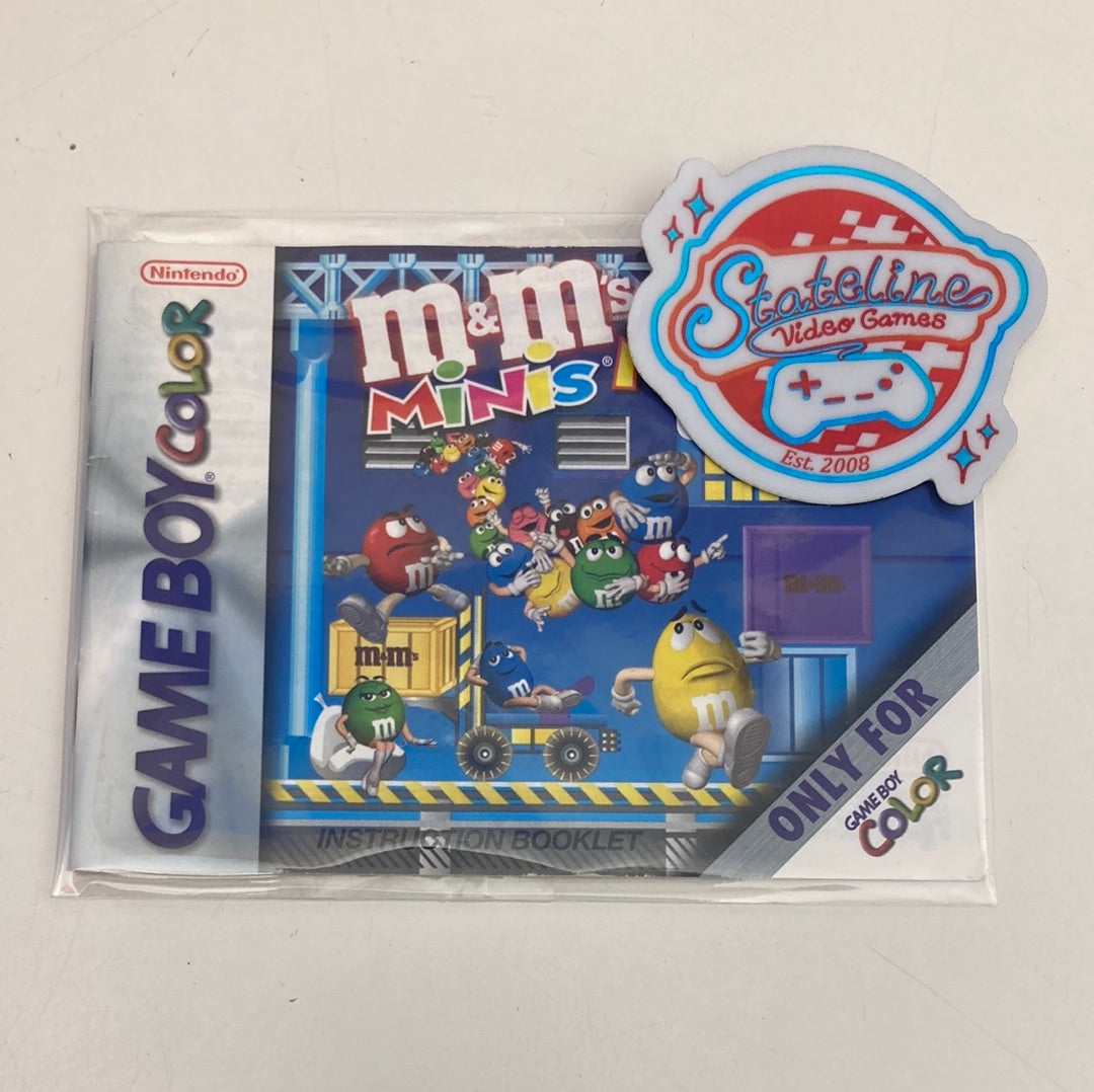 Jeu Game Boy Color M&M's Minis Madness - Cartouche Seule - Bon état - Testé Avant Envoi
