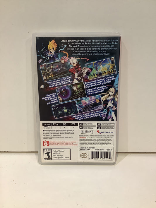 Azure Striker Gunvolt Striker Pack - Nintendo Switch