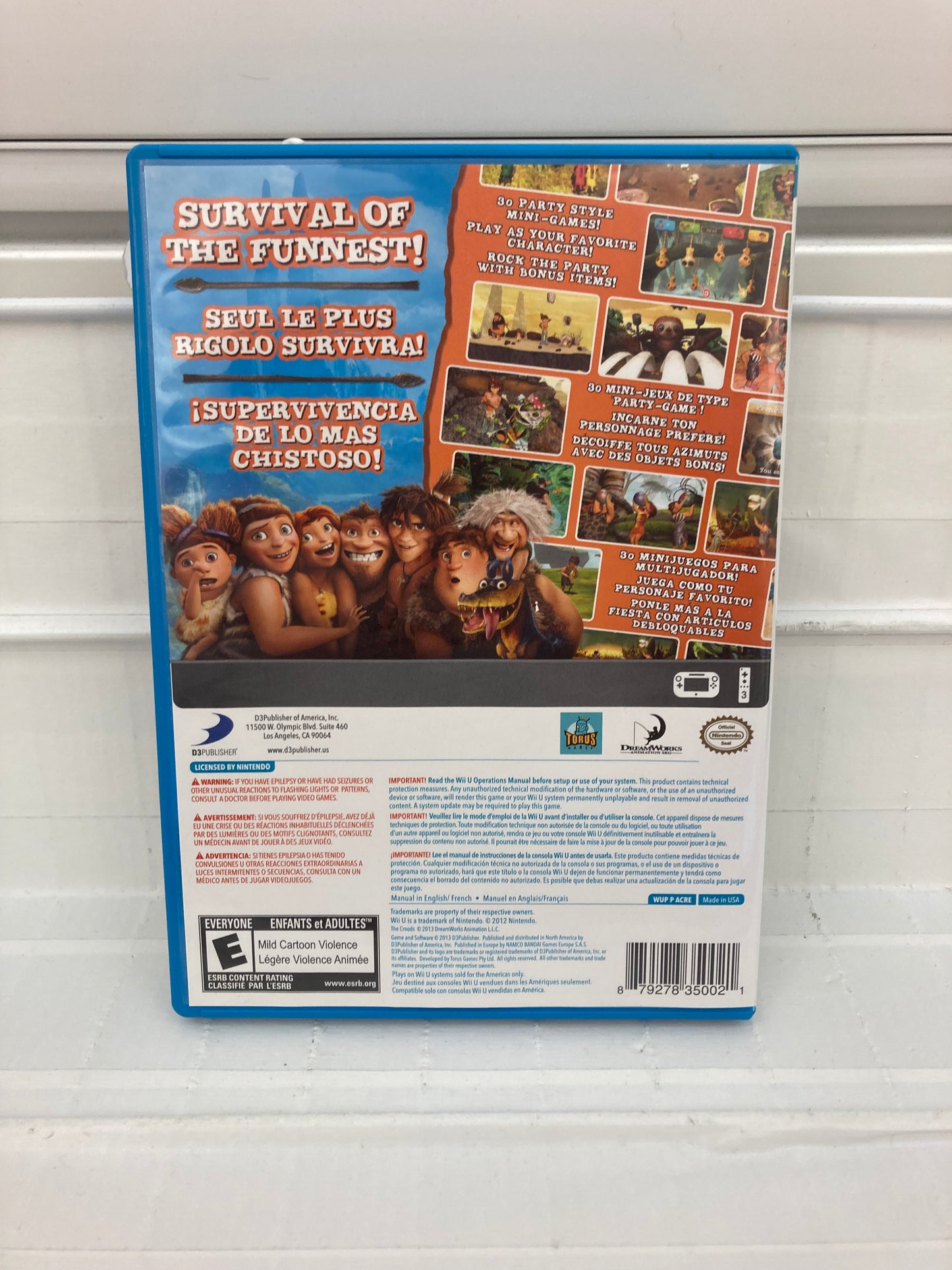 The Croods: Prehistoric Party - Wii U