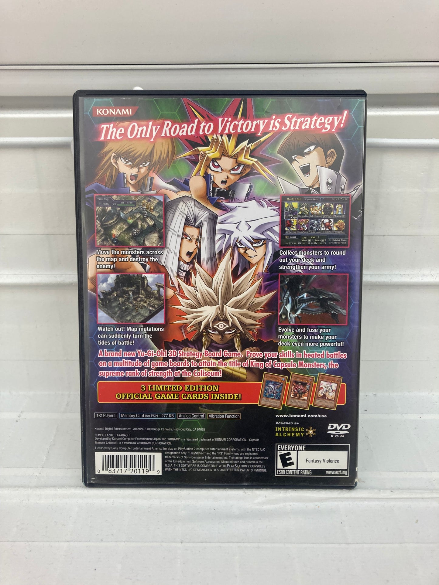 Yu-Gi-Oh Capsule Monster Coliseum - Playstation 2