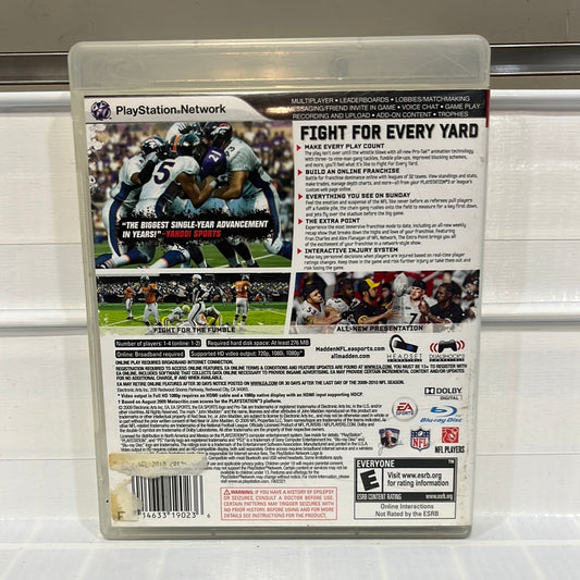 Madden NFL 10 - Playstation 3