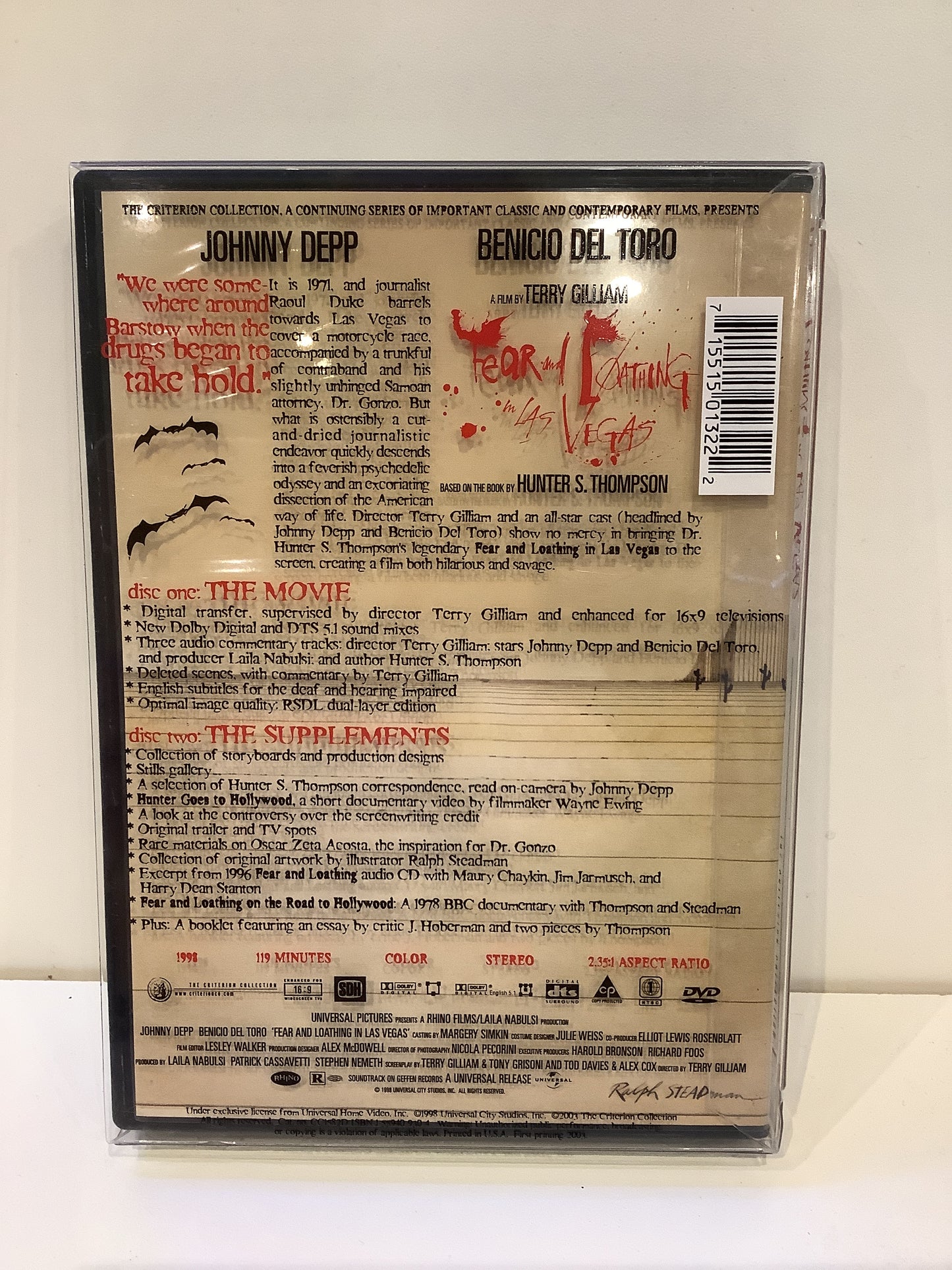 Fear and Loathing in Las Vegas - DVD