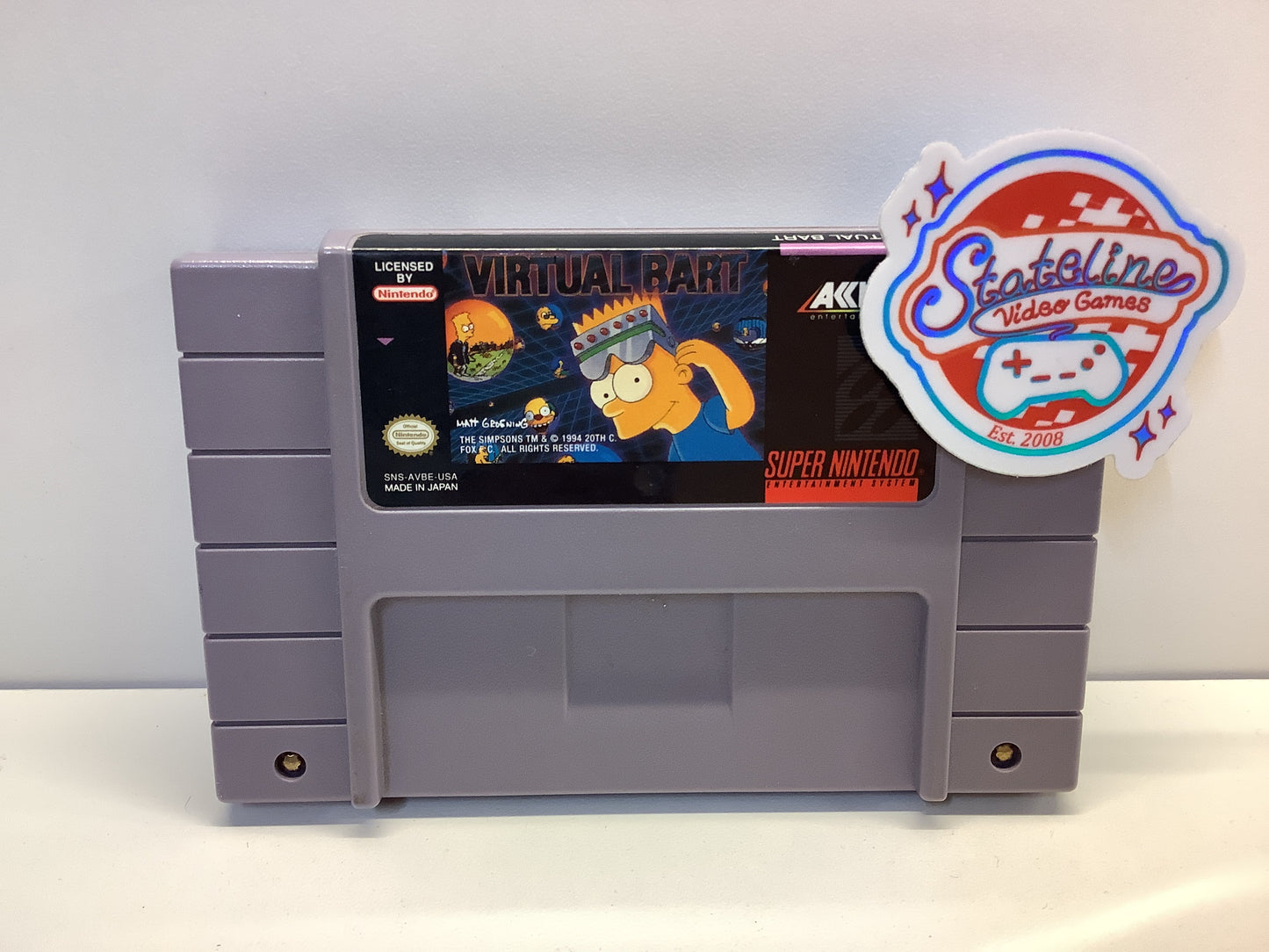 Virtual Bart - Super Nintendo