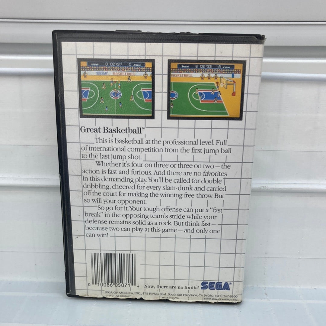 Great Basketball - Sega Master System