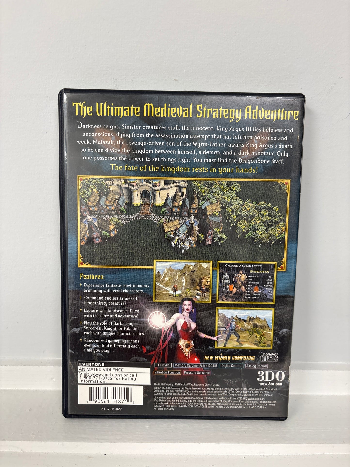 Heroes of Might and Magic - Playstation 2