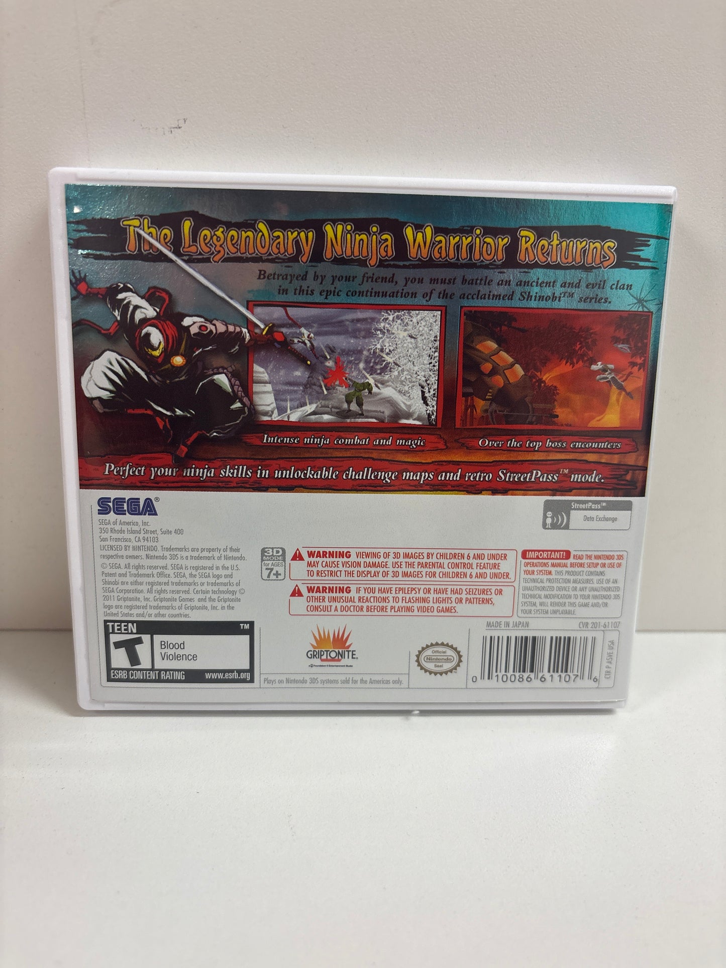 Shinobi - Nintendo 3DS