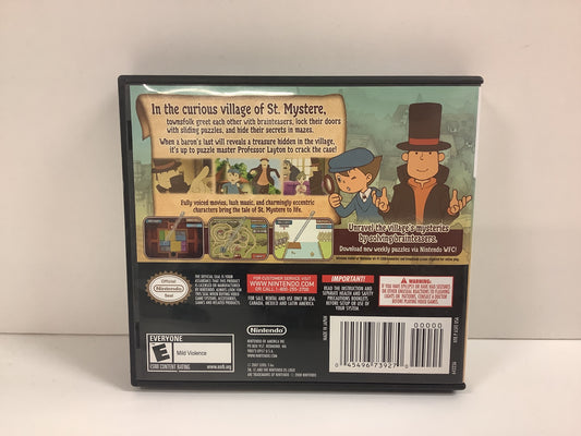 Professor Layton and the Curious Village - Nintendo DS