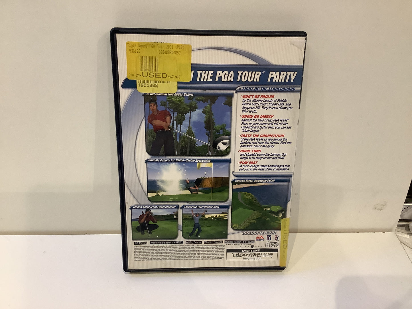 Tiger Woods 2001 - Playstation 2