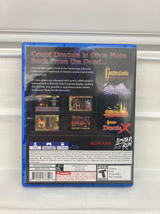 Castlevania Advance Collection - Playstation 4